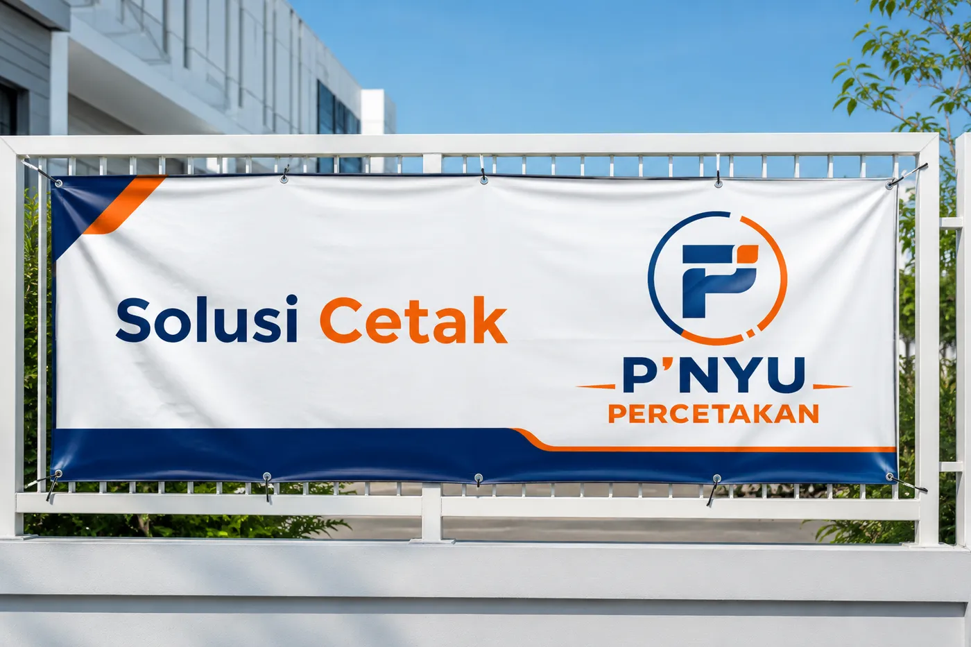 Mockup Spanduk dari katalog PNYU