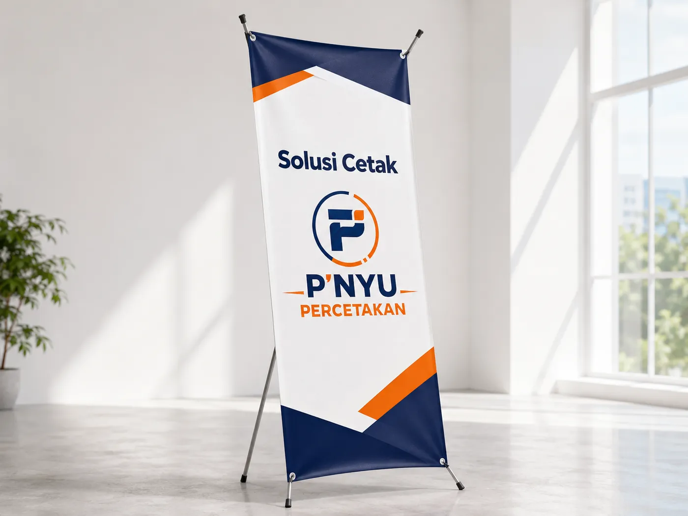 Mockup Y-Banner dari katalog PNYU