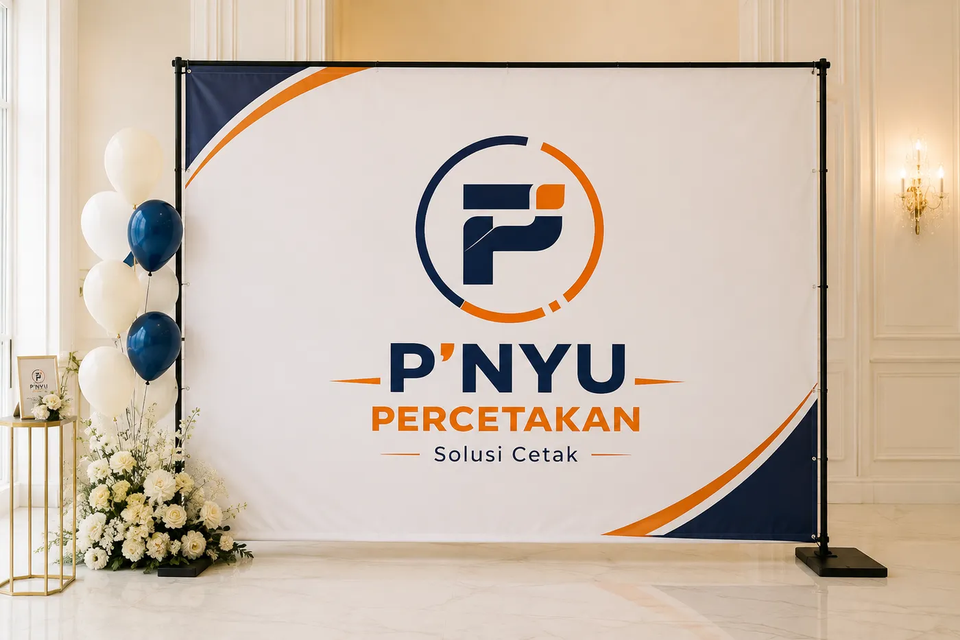 Mockup Photobooth Backdrop dari katalog PNYU