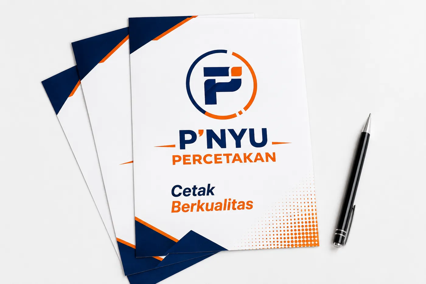 Mockup Flyer dari katalog PNYU
