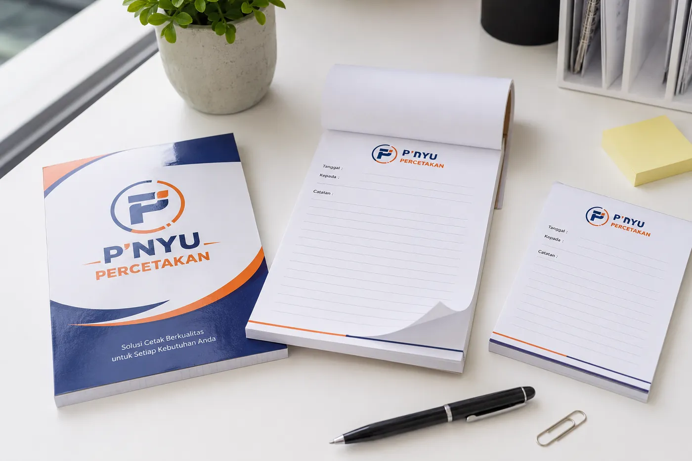 Mockup Memo dari katalog PNYU