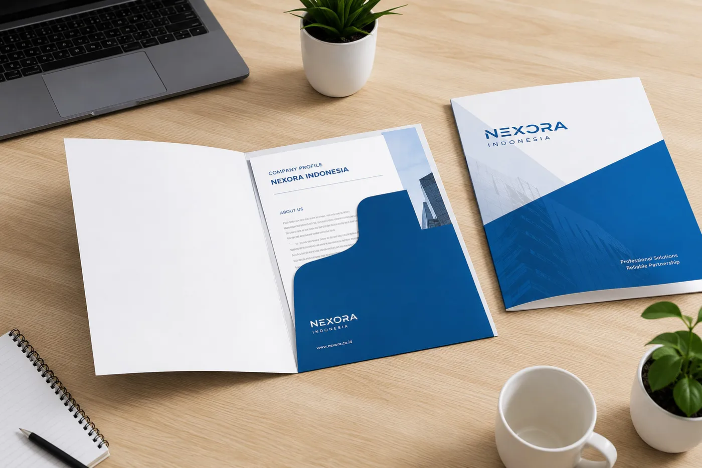 Mockup Map Folder dari katalog PNYU