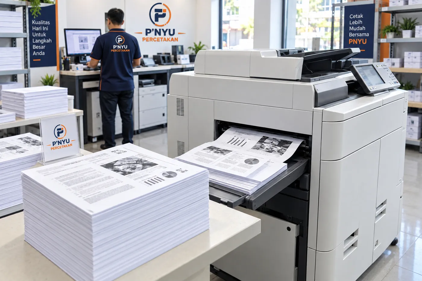 Mockup Print Hitam Putih dari katalog PNYU