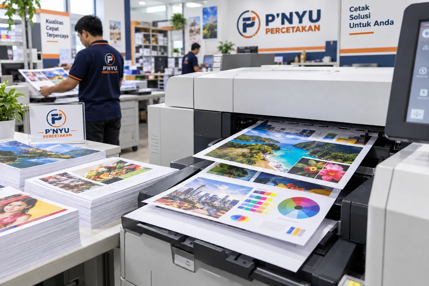 Mockup Print Warna dari katalog PNYU